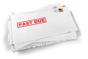 past due bill envelop