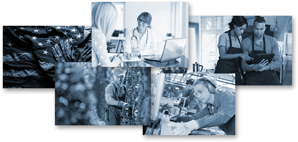 Industries we serve Industry image collage